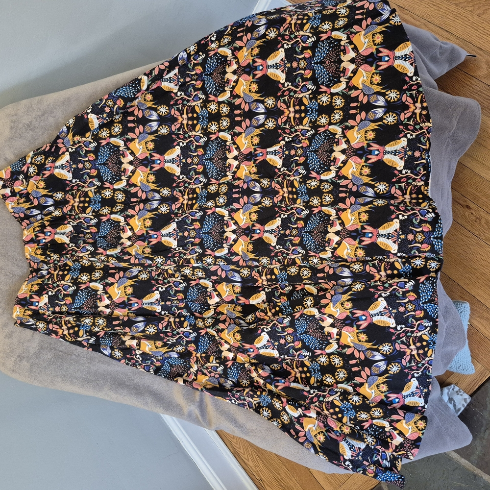Floral Patterned Skirt